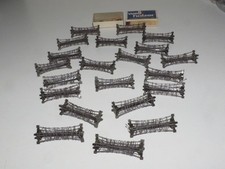 Roco Militär Panzersperren, Sperren handarbeitsmodelle geklöppelt mit Faden