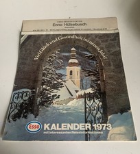 Vintage Esso Kalender 1973
