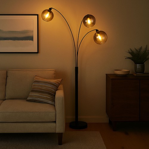 Stehlampe flammig - stehlampe, 3