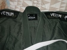 Venum Anzug Bjj Gi A1 Mit Gürtel Khaki Grün Top Zustand 