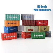 C8726 20fuß 1:87 Container Versand Güterwagen Spur H0 Modelleisenbahn Wagen 20ft
