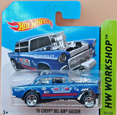 Hot wheels chevy bel air - -, 55