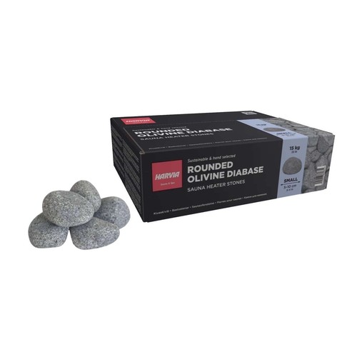 Harvia saunasteine rund - 15,