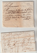 Zwei Alt-Briefe von 1696 und 1698 an Baron Breitbach in Coblentz
