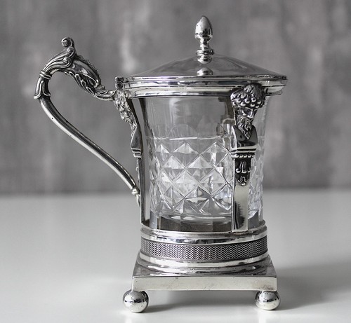 Senftopf silber - (146,