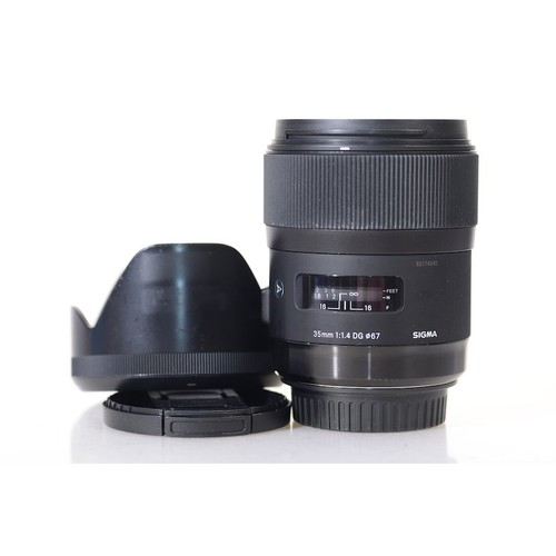 Sigma 35mm asp hsm dg - sigma, f/1.4