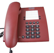 Festnetztelefon Siemens Euroset 805 S Rot  Guter Zustand Getestet Händler Top