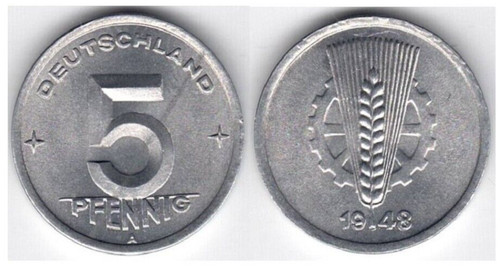 Ddr pfennig 1948 - 1948, a.