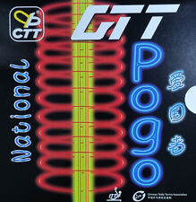 Tischtennis Belag  CTT National Pogo  Lange Noppen  OX schwarz