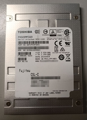 Toshiba 200 sas 12gb - 200, gb