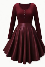 Elegantes Burgunderrot