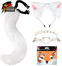 Fuchs Kostüm Set mit Schwanz