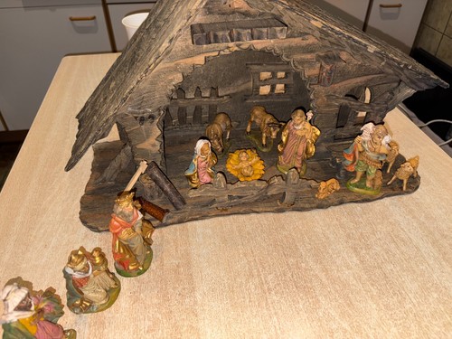 Weihnachtskrippe krippe mit - krippe,