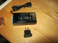 neues Set : Empfänger Graupner R 700  (40 Mhz)  + Quarzpaar 53 FM SSS