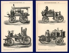 Drucke 1902 - Feuerspritze
