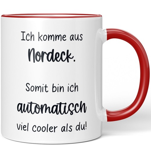 Ich komme aus - nordeck., somit
