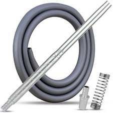 Shisha Schlauch mit Mundstück Wasserpfeifen Schlauch Set 150cm Silikonschlauch