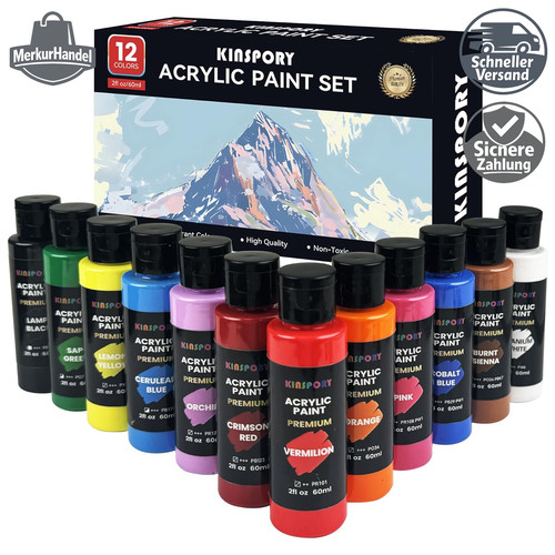 Acrylfarben set 60 ml - x,