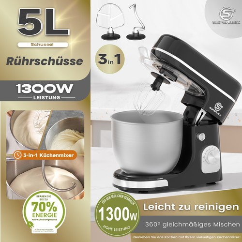 Profi küchenmaschine - 8-in-1,