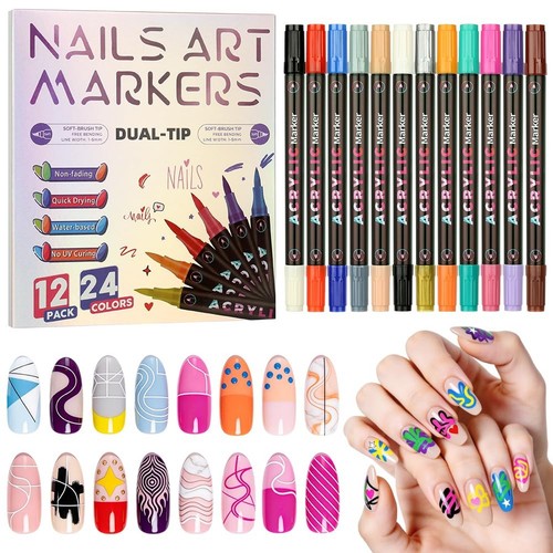Farben nagellack stift - 24, set