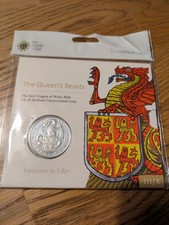 2018 Red Dragon Of Wales £5