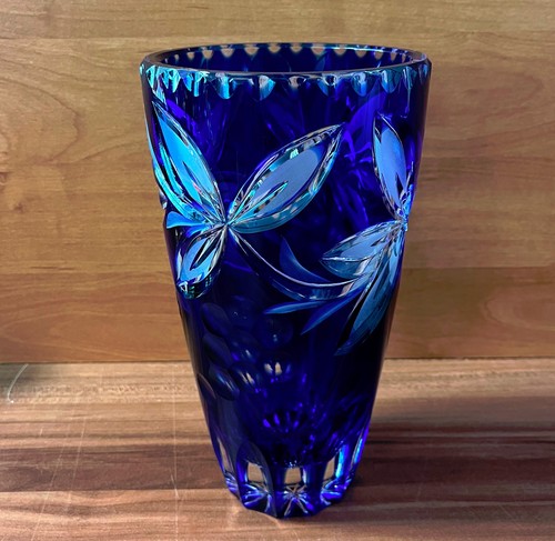 Große vase bleikristall - vase,