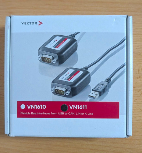 Vector vn1611 lin can - vector, usb