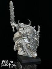 Warhammer Fantasy Warrior of Chaos Archaon on Foot Citadel 2004 Metal OOP 