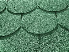 12 m² Biberschindeln grün Gartenhaus Schindeln Dachschindeln Dachpappe Bitumen