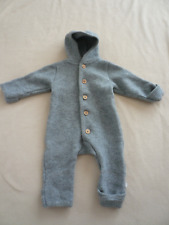 Babymode Filzoverall Overall Anzug Einteiler Kapuzenoverall Gr. 74/80 hessnatur