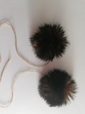 2 neue dunkel braune