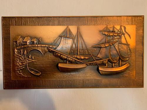 Kupferbild segelboote 36 - segelboote,