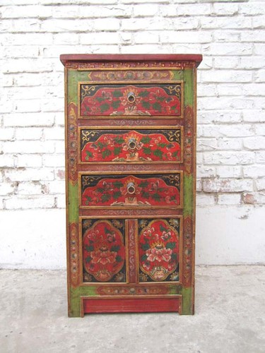 Tibet kommode kredenz drei - tibet,