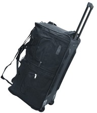 Trolley Rollenkoffer Koffer Schwarz »TRAVEL« Reise Rollen-Tasche 60-80-100-140 L