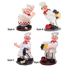 Chef Weinflaschenhalter Figur