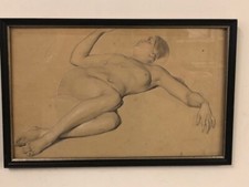 GREINER Otto *1869 Liegender