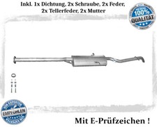 Endschalldämpfer Mercedes