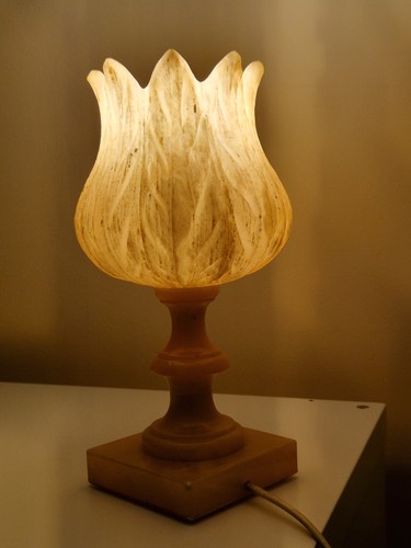 Alabaster tischlampe stehlampe - alabaster,