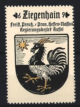 Reklamemarke ziegenhain - reklamemarke,