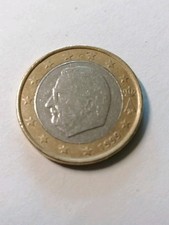 1 Euro 1999 Belgien König Albert II Umlaufmünze