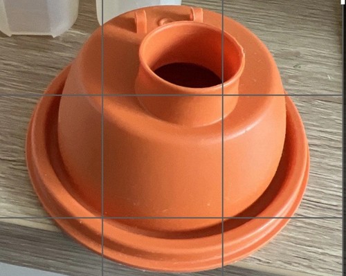 Tupperware ersatzdeckel orange - tupperware,