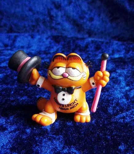 Garfield figur retro bully - garfield,