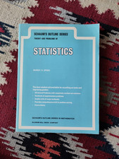 Schaum´s outline series Theory and Problems of STATÌSTICS Murray R. Spiegel