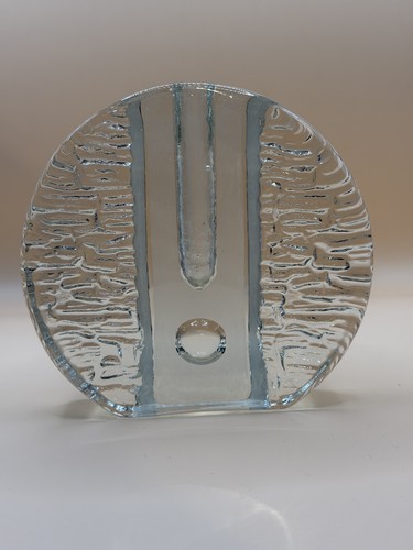 Vintage walther glas vase - walther,