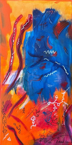 Original abstrakt expressiv