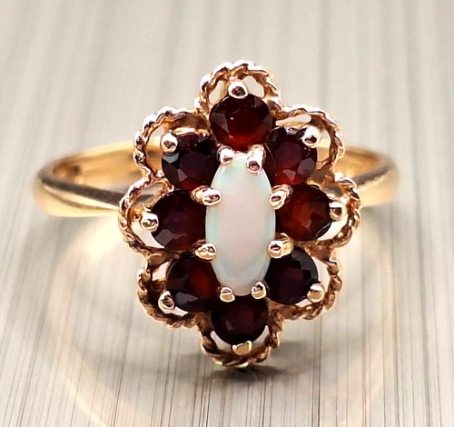 Vintage gold opal und - vintage,