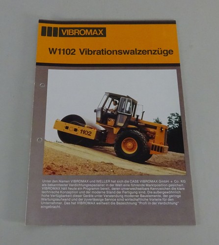 Prospekt broschüre vibromax - prospekt, /