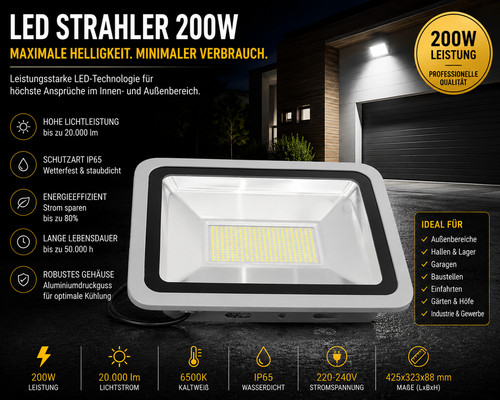 200w led floodlight - 200w,