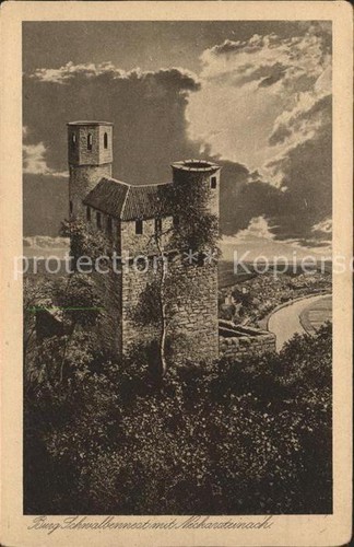 Neckarsteinach burg - neckarsteinach,