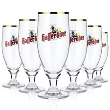 6x Hasseröder Bierglas